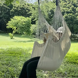 1PC Outdoor Rocking Chair Fabric Hammock Canvas Leisure Swing Chair Dormitory Portable Folding Hanging Chairs Outdoor Furniture