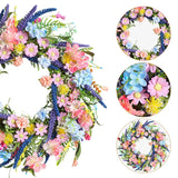 Outdoor Garden Decor Artificial Wreath Hanging New Arrival Festival Party Door Hanging Ornament Home Decoration Home Decor