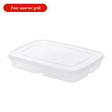4/5/6 Grid Refrigerator Food Storage Box Food Organizer Ginger Onion Garlic Dispenser Household Food Storage Containers