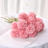 5Pcs Hydrangea Artificial Flowers Bouquet For Home Bedroom Decor Wedding Decoration Craft Vases Flower Arrangement Accessories