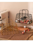 Handheld Coffee Capsule Storage Basket Candy Snack Storage Frame capsule organizer Fruit Basket Living Room Desktop Decoration