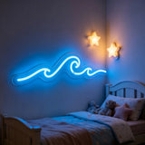 Smiling Ghost Neon Sign USB Dimmable LED Wall Light for Game Room Decor Halloween Party Dorm Home Wall Ambient Hanging Lamp Gift