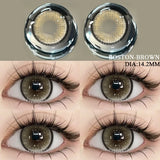 1pair Colored Contact Lenses for Eyes Natural Brown Contact Blue Eyes Lenses Korean Gray Contacts Yearly Green Pupils