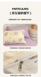 Washed Cotton Pastoral Girls Flower Bedding Sets Bed Linens Quilt Cover Sheet Set Simple Bedspread High Quality Home Textiles