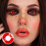1Pair Anime Contact Lenses For Eyes Chainsaw Man Cosplay Makima Makeup Accessories Pupils Eye Contact Lens