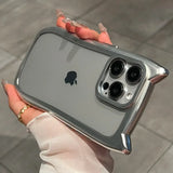 Luxury Plating Silicone Cute Cat Ears Armor Bumper Case For iPhone 15 14 13 12 11 Pro Max Plus Shockproof Protective Cover
