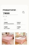 Korean Princess Style With Black Bow Lace Ruffles Pleat Milk Velvet Bedding Set Bedroom Decor Duvet Cover Bed Sheet Pillowcase