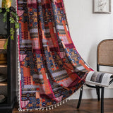 Modern Nordic Sheer Tulle Window Curtains Flower Pattern Drapes Living Room Home Decor Furniture Cover