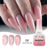 15ml glass bottle, nude pink clear nude nail polish, new trendy pink gel nail polish.