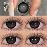 1 Pair Korean Lenses Contact Lenses for Eyes Natural Lenses Brown Beauty Pupils Soft Lens Makeup Fast Shipping