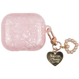 Dreamy Pearl Shell Soft Case For AirPods 4 3 2 1 Pro 2 2nd Cover Funda Wireless Headphone Coque Accessories Box With Keychain