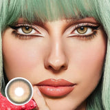 1 Pair Colored Contact Lenses Natural Look Brown Eye Lenses Gray Contact Blue Lenses Fast Delivery Green Eye Lenses