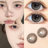 1 Pair New Eyes Contacts Lenses with Myopia Diopter Eyes High Quality Nature Soft Lens Beauty Pupil Annual Fast Shipping