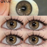 15MM Enlarge Pupils Colored Black Lenses for Eyes Brown Contact Lenses Fast Shipping High Quality Natural Look Lense