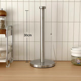 Nordic Kitchen Napkin Rack Stainless Steel Paper Holder Shelf Tissue Support Stand Organizer Aesthetic Home Decor Accessories