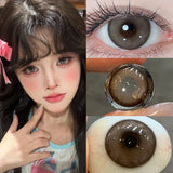 2PCS New  Style Color Contact Lenses Eyes Blue Beatuy Contacts Lens Makeup Yearly