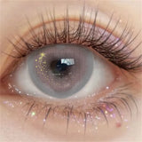 Colored Contact Lenses Blue Milky Gray Pink Brown Color Contacts Eye Lens Eyes Half Year 2Pcs
