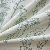Floral Bedding set plaid Duvet cover 100% cotton 4pcs Bedding for Winter Bed with Sheet with Pillowcases Home Textiles