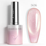 Cat Eye Gel Nail Polish 10ml Hema Free TPO Free Autumn Gel Polish Collection Coffee Warm Fall Winter Nails UV Resistent
