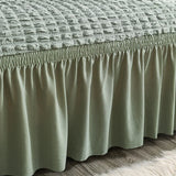 1/2/3/4 flying seat seersucker living room sofa cover elastic sofa cover elastic solid thickness elastic sofa cover