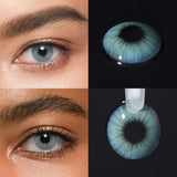Natural Color Contact Lenses 14.2mm Small Pupil Half Year Disposable for Daily Cosmetics Makeup