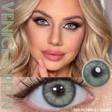 1Pair Color Contact Lenses for Eyes Blue Color Lenses Natural Gray Pupils for Eyes Green Lenses Brown Contacts Yearly