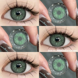1pair Colored Pupils for Eyes Green Eye Color Lenses Brown Natural Blue Eye Lenses High Quality Gray Lenses Soft Pupils