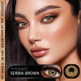 New Colored Contact Lenses for Eyes 1 Pair Fashion Blue Eyes Lenses Brown Contacts Green Lenses Yearly Gray Contacts