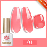 10ml Imperial Green Cat Magnetic Gel Nail Polish Spring Summer Sparkling Glass Bead Soak Off Christmas Decoration