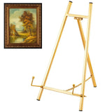 Durable Metal Easel Stand Elegant Foldable Display Easels Multifunctional Stable Table Top Easel Stand for Wedding Sign