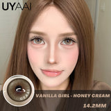 Color Contact Lenses For Eye Brown Lens Green Color Pupils Blue Eyes Contact Makeup Beauty Eye Cosmetics Year