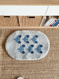 Quick Dry Non Slip Bathroom Mat Flocking Absorbent Floor Rug for Bathroom Entrance Korean Style Girls Room Decor Home Textile