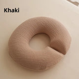 Professional Salon Use round Face Pillow Massage Bed Hole Pad Removable Cover Neck Shoulder Back Massager U-Shaped Pillow