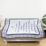 Leaves Floral Blankets for Bed Linen Cotton Throw Blankets Creative Interesting Outdoor Camping Picnic Mat Aesthetic Blanket