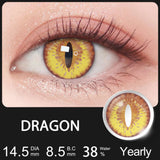 1 Pair Cosplay Makeup Contact Lenses for Eyes Halloween Essential Accessories Anime Cosplay Lens Yearly