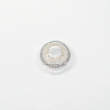 Brown Contact Lenses Natural Gradient Circle Lenses with Golden Pattern 14.2mm Cosmetic Colored Contacts for Daily & Party Wear