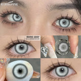 1Pair Cosplay White Color Contact Lenses Halloween Scary Contact Lenses Crazy Red Eye Makeup Lenses Black Beauty Pupils
