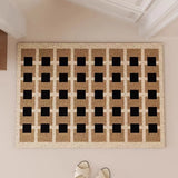 Vintage Quote Wire Loop Mat Dust-Resistant Easy-to-Clean Non-slip Waterproof for Indoor Entryway