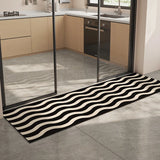 Kitchen Carpet Waterproof Oil-proof PVC Leather Washable Floor Mats Long Strip Runner Kitchen Rug Home Decoration Tappeto Cucina