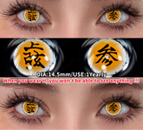 2Pcs Cosplay Colored Contact Lenses Crazy Red Eye Lenses Anime Purple Eyes Contacts Halloween Lenses for Beauty Makeup