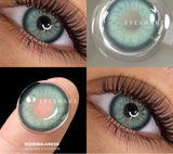 2pcs Natural Color Contact Lenses for Eyes Blue Eye Lenses Gray Pupils Lens Brown Lenses Yearly Cosmetic Green Contacts