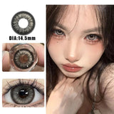 1Pair New Contact Lenses for Eye color Lenses Rock Sweetheart Pink Lenses Degree Prescription -0.00to-8.00 Beauty Pupils