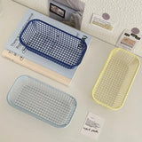 Desktop Storage Basket INS Metal Sundries Organizer Basket Photocard Case Office Stationery Home Supplies Make Up Sorting Holder