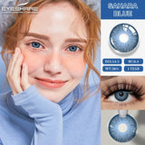 1Pair Fashion Blue Green Colored Contact Lenses Gray Brown Beautiful Pupils Cosmetic Black Eyes Lens Yearly EyeContacts