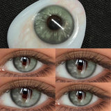2pcs Colored Contact Lenses Color Lens for Eyes Lenses Non Prescription Apex Series Brown Grey Pupil Free shipping