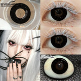 New Vampire Red Lens for Eyes Halloween Colored Contact Lenses Demon Cosplay Wihite Softlens Anime Party Makeup Lenses