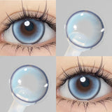 1Pairs/2PCS Daily Disposable Lenses Color Contact Lens for Eyes With Degree Prescription Natural 1 Day Use