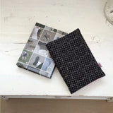 Ins Polka Dot A5 Book Cover Quilted Cotton Cute Notebook Sleeve Polyester  Colorful Bookcase Protector Stationery Gift