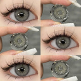 New Fashion Color Contact Lenses for Eyes Brown Eyes Contacts Lenses Colorful Makeup Blue Eyes Lenses Yearly 2pcs=1pair