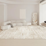 Cream Style Living Room Large Area Carpet White Bedroom Decoration Rug Comfortable Soft Cloakroom Carpets Non-slip Balcony Rugs